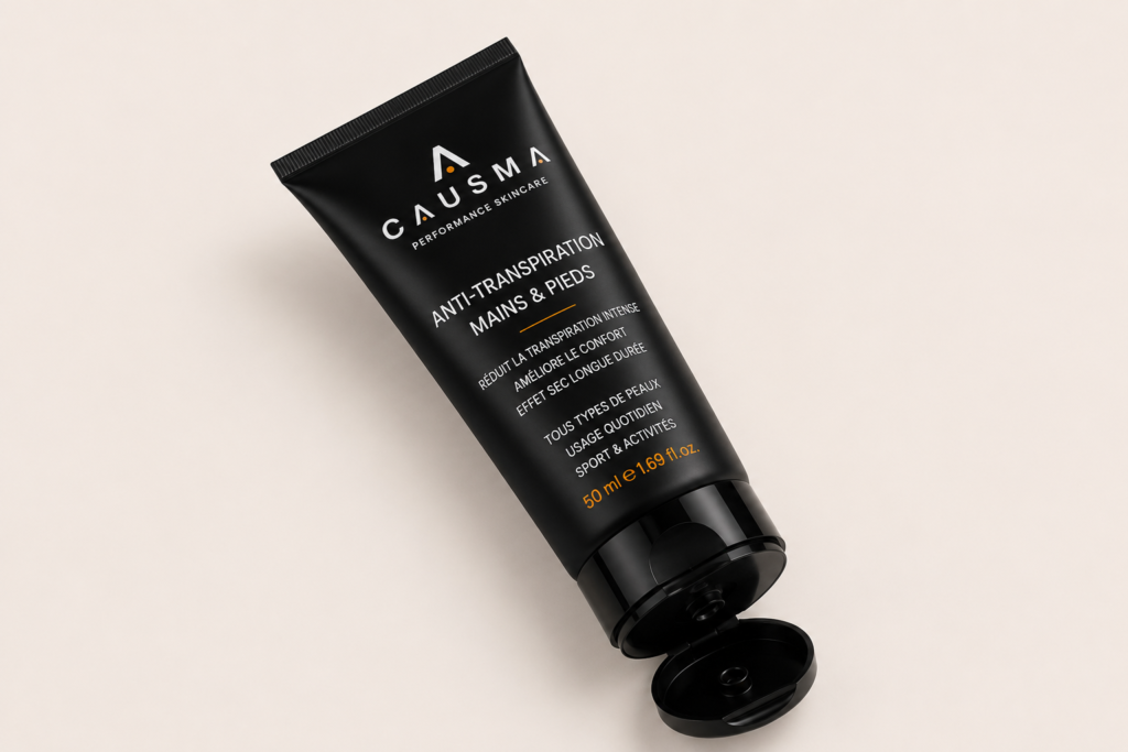 CAUSMA Anti-Transpiration Mains & Pieds — flacon 50ml